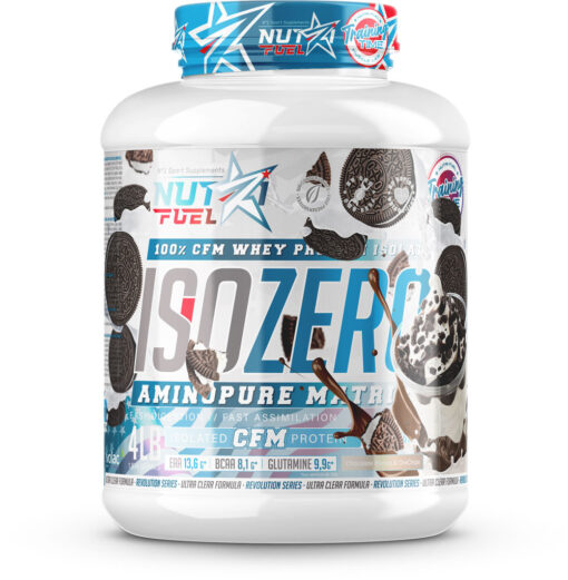 NutriFuel 100 % Iso Zéro Arla Lacprodan SP 9225 1.8 Kg oreo