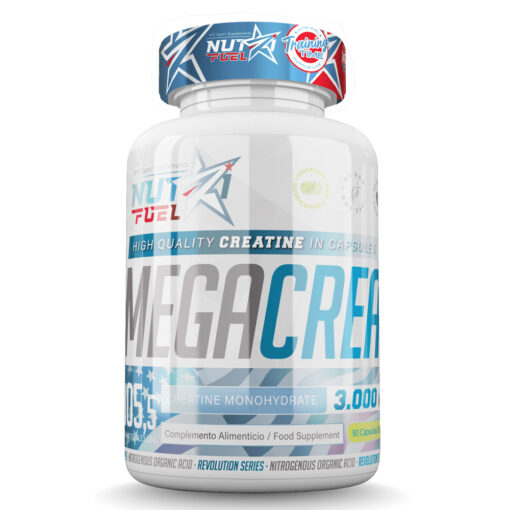 NutriFuel Mega Créatine 90 Caps 200 Mesh