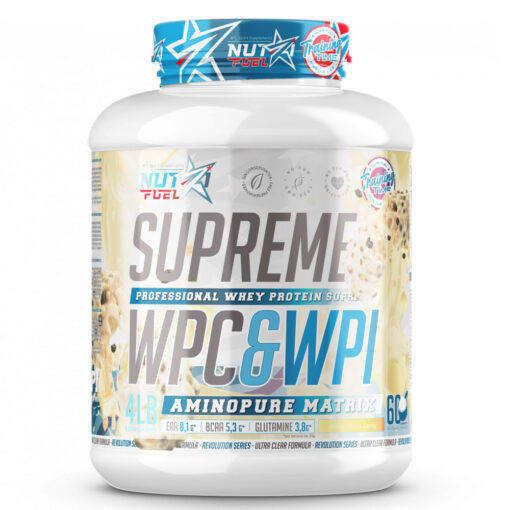 NutriFuel SUPREME WHEY + ISO AminoPure 1.8 kg Chocolat BLanc