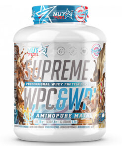 NutriFuel SUPREME WHEY + ISO AminoPure 1.8 kg twinder